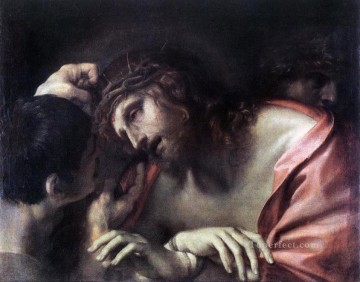Moquerie du Christ religieuse Annibale Carracci Peinture à l'huile